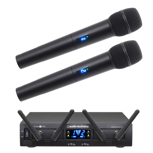 鐵三角 ATW-1322 數(shù)字高保真雙手持無(wú)線系統(tǒng)