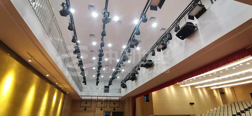 廣東省東莞監(jiān)獄干警禮堂-舞臺(tái)燈光照 廣東省東莞監(jiān)獄干警禮堂-舞臺(tái)燈光照